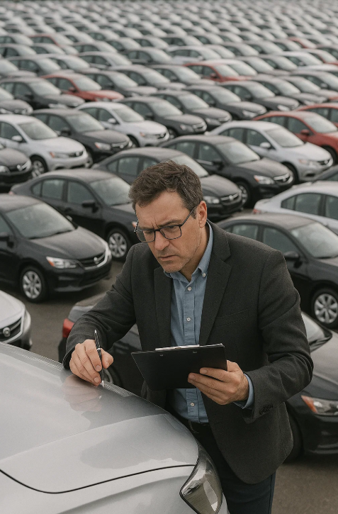 An overworked Vehicle trader